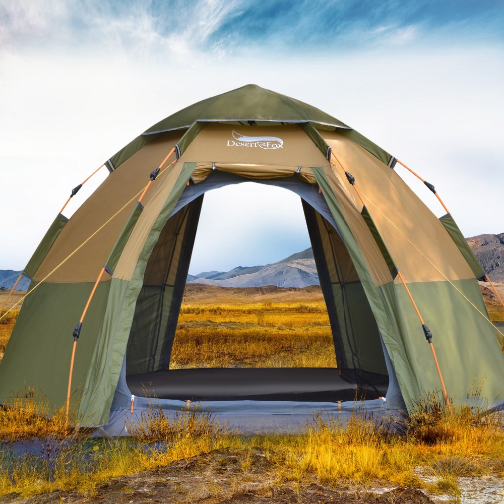 Grow Tent 4X4 - Desert & raposa 3-4 pessoa cúpula