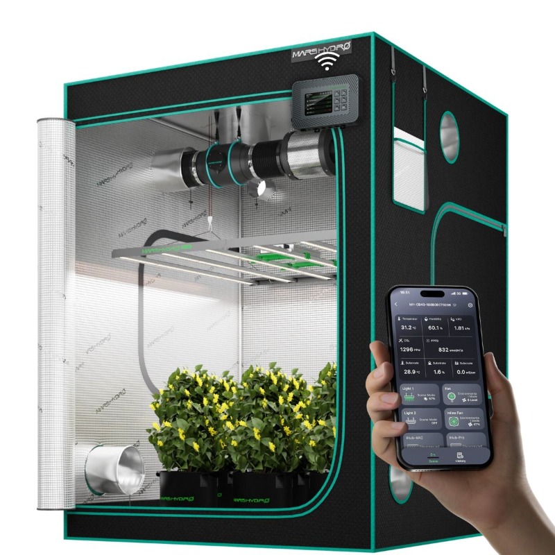 Grow Tent 4X4 - 480w 4x4ft 120x120cm fc4800 evo espectro