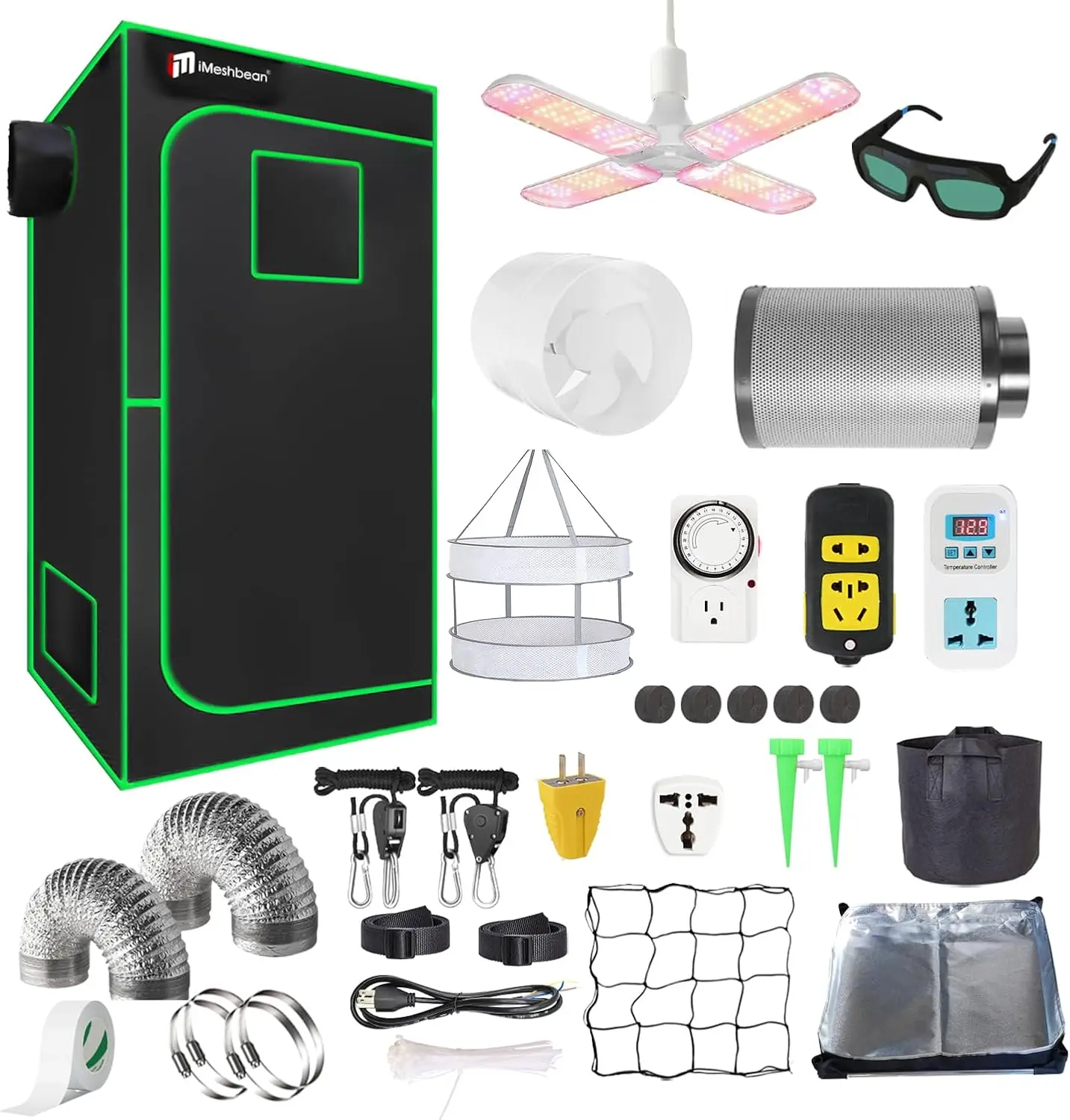 Grow Tent 4X4 - Kit de Tenda de Cultivo 24